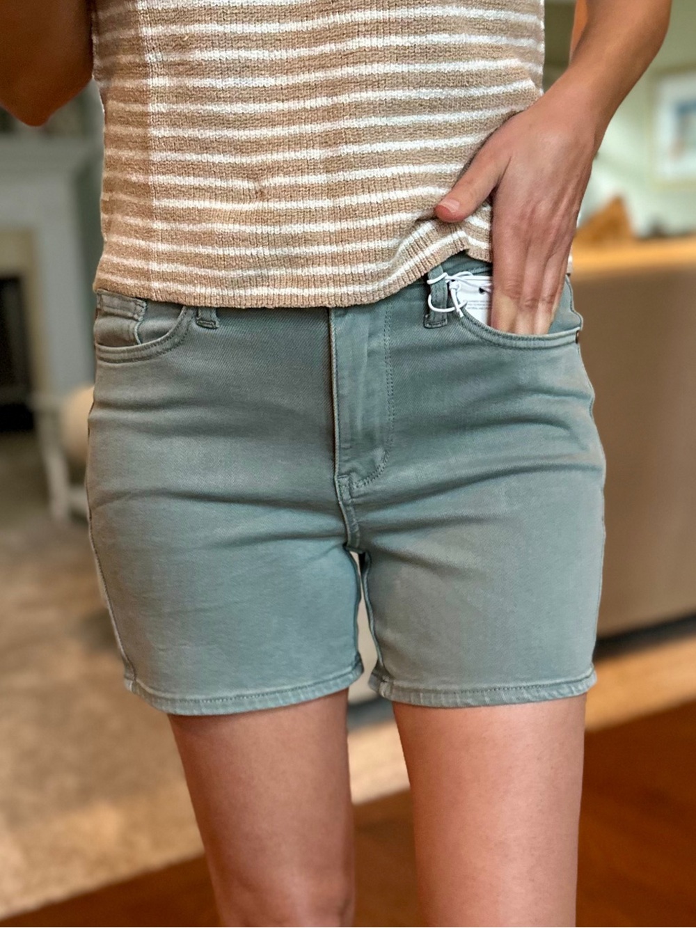 Judy Blue High Waisted Garment Dyed Short XL